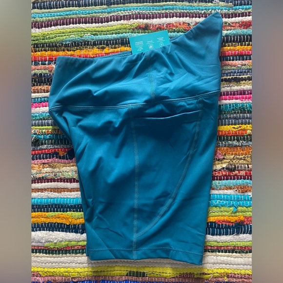 Willit Shorts, Size Small, Teal, 2 Pockets Athletic Bike - Picture 5 of 5